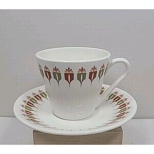 Vintage Cup/Saucer 96-I 96-G By Syracuse Captain's Table Design MCM